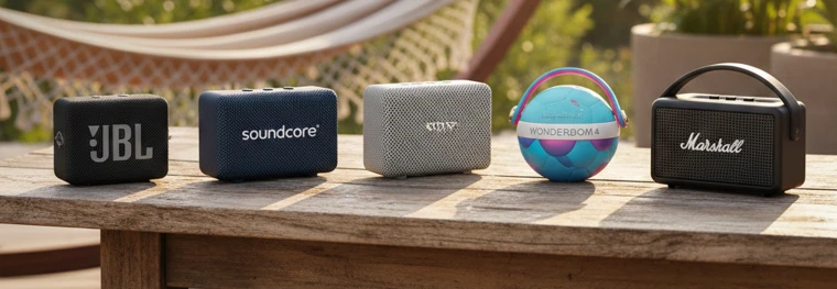 As 5 Melhores Colunas Bluetooth Portáteis até 100€ (Qualidade/Preço) em 2026