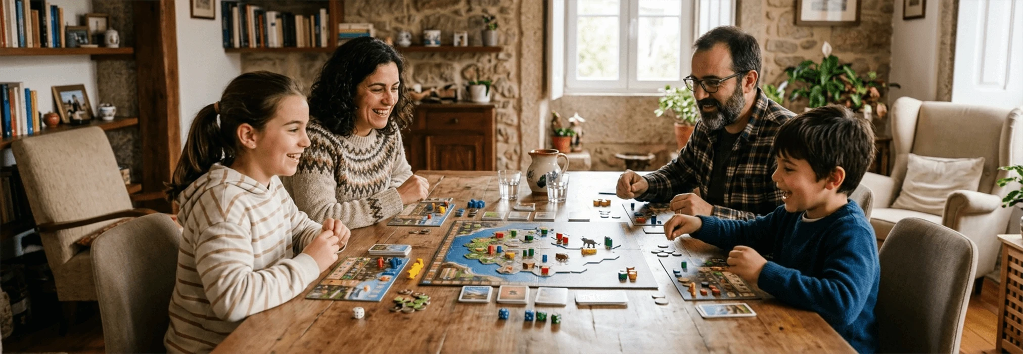 Os 10 Melhores Jogos de Tabuleiro Modernos para Família