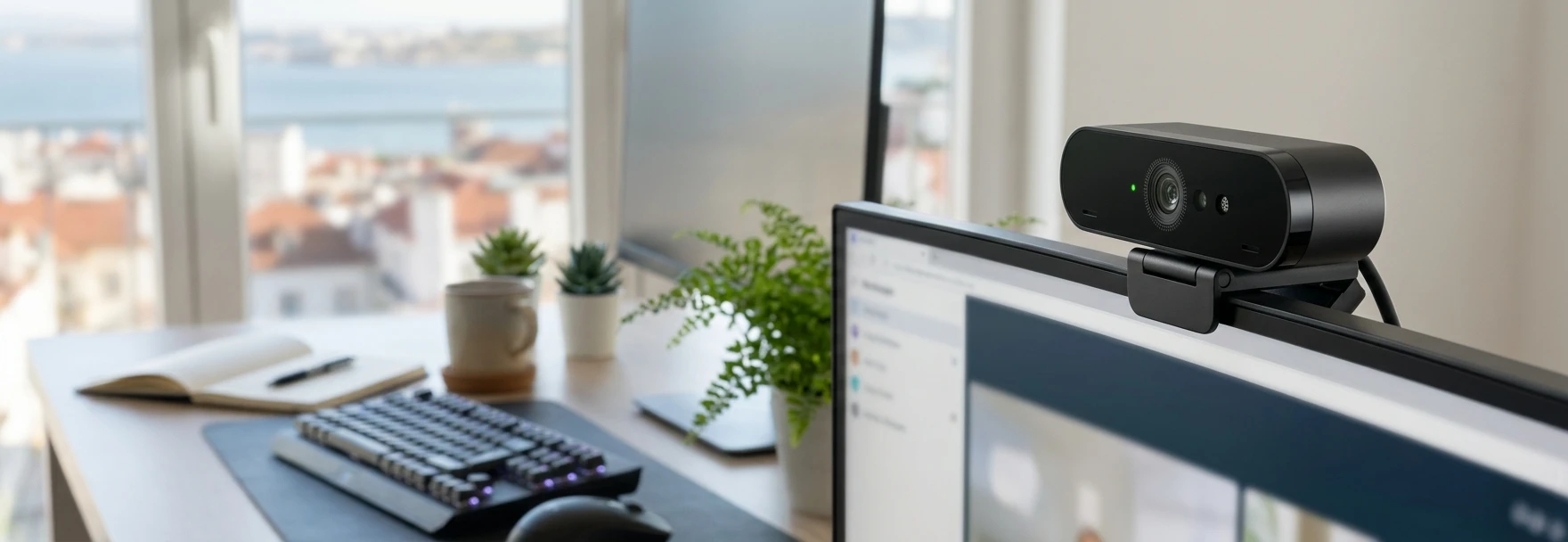 As 5 Melhores Webcams para Reuniões Zoom, Teams ou Skype